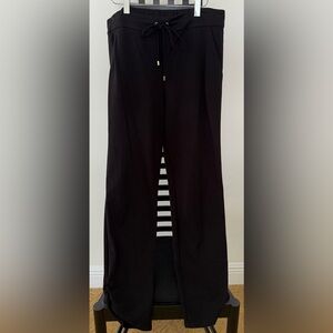 Trina Turk Black Rayon Blend Fabric